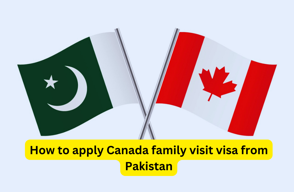 How to apply Canada family visit visa from Pakistan